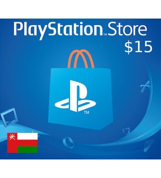 PlayStation Network Card $15 OM PlayStation 4 Key 